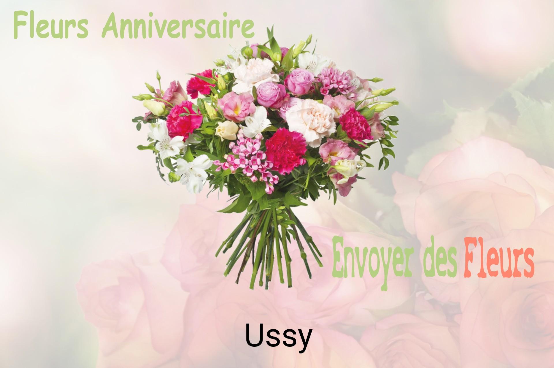 Bouquet de fleurs d’anniversaire livré à Ussy